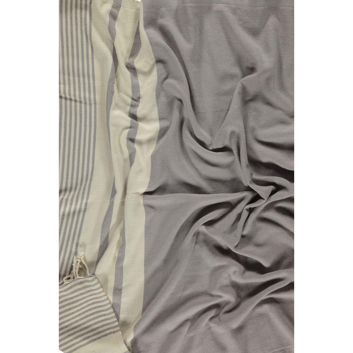 Nature Peshtemal Light Grey