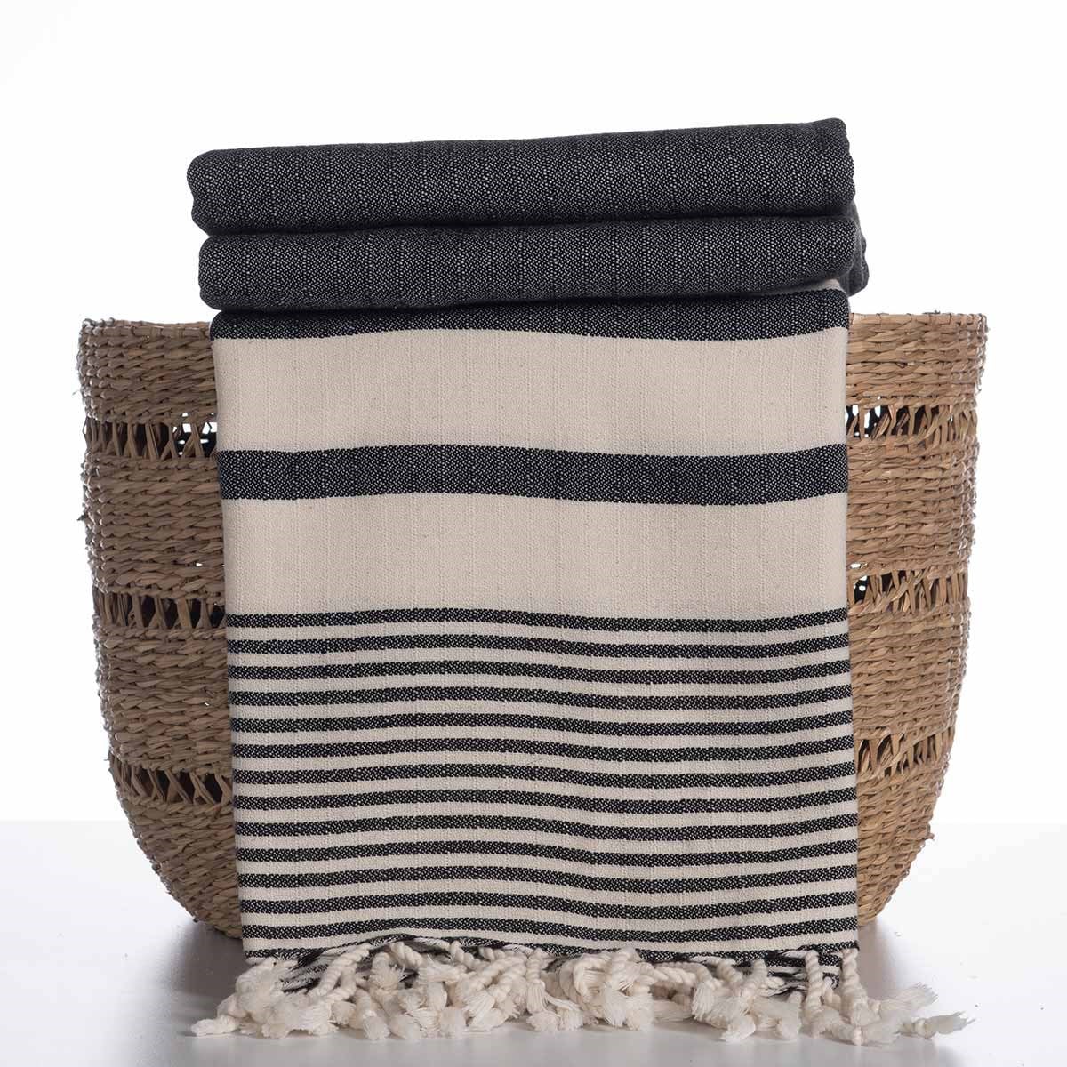Tabiat XL Throw Black