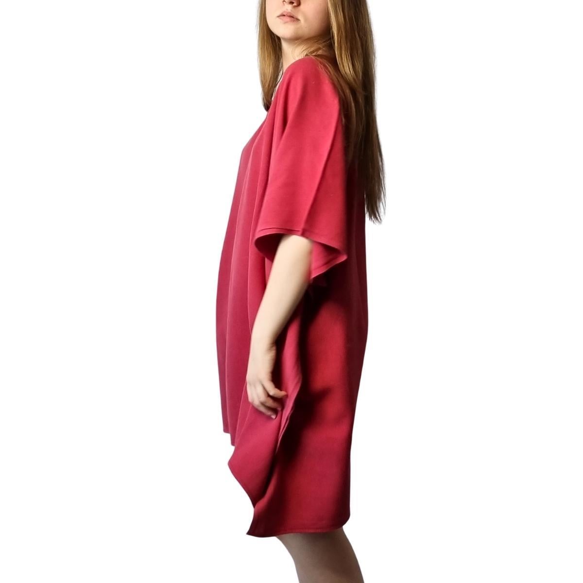Stone Sultan V Neck Tunic Bordeaux