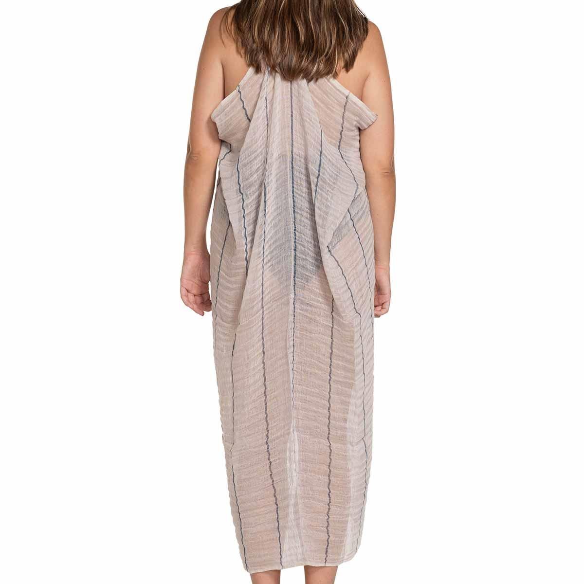 Toprak Pareo Taupe - Navy