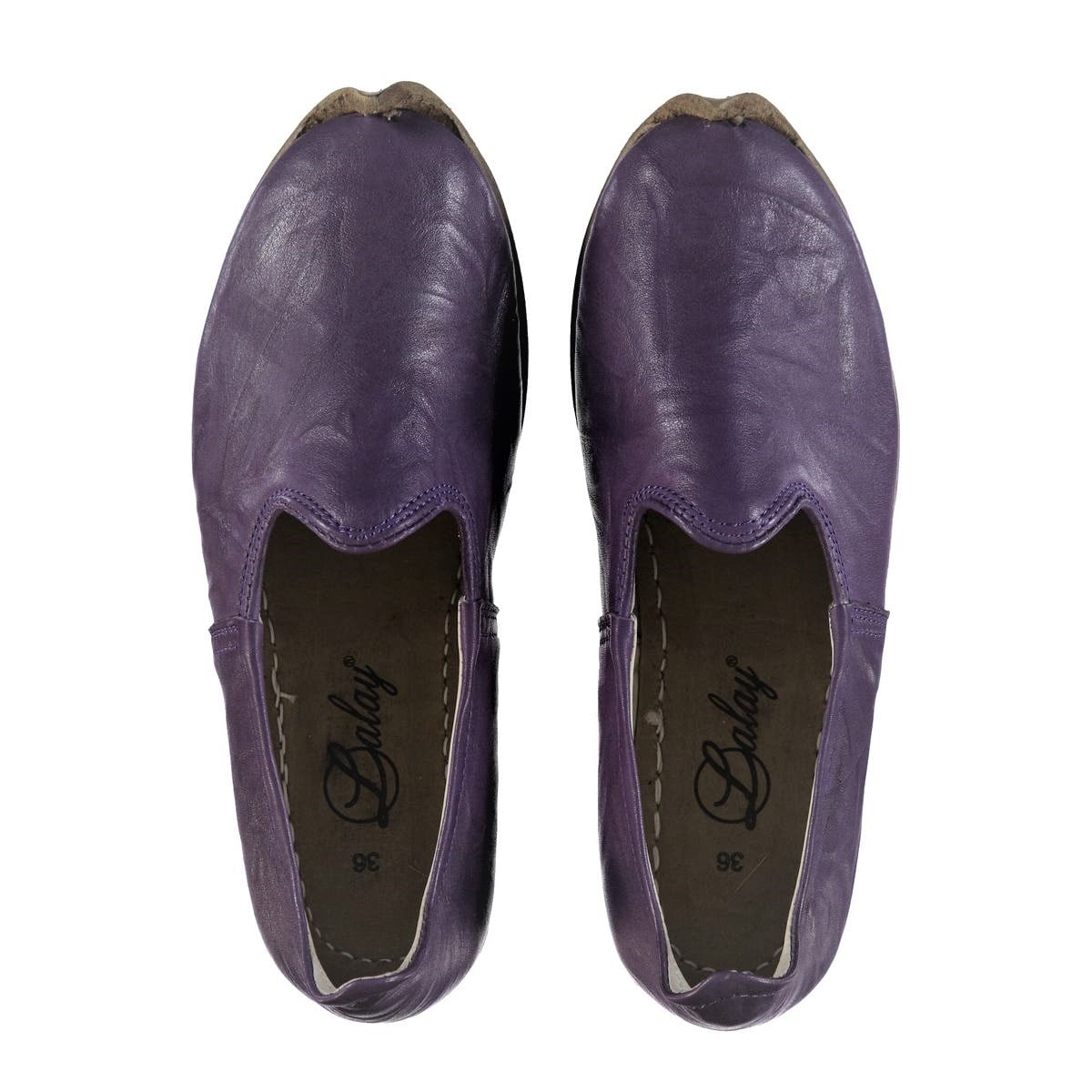 Traditional Shoes Dark Purple