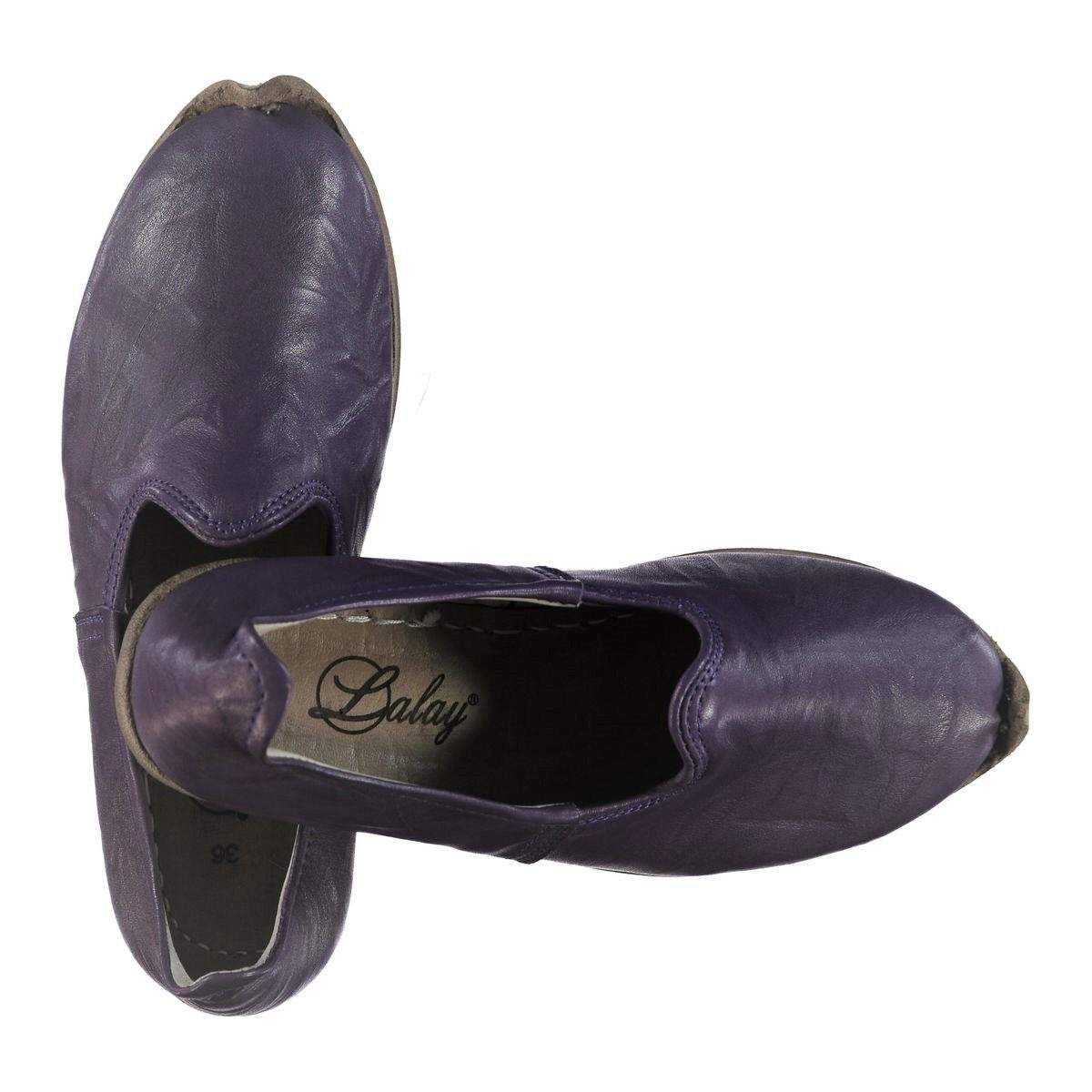 Traditional Shoes Dark Purple