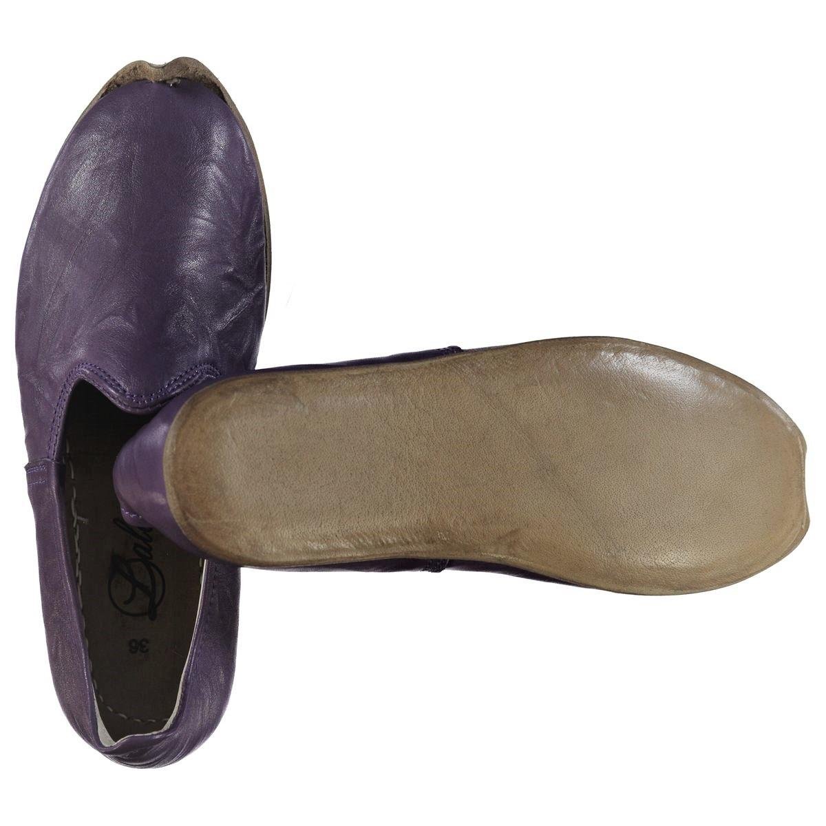 Traditional Shoes Dark Purple