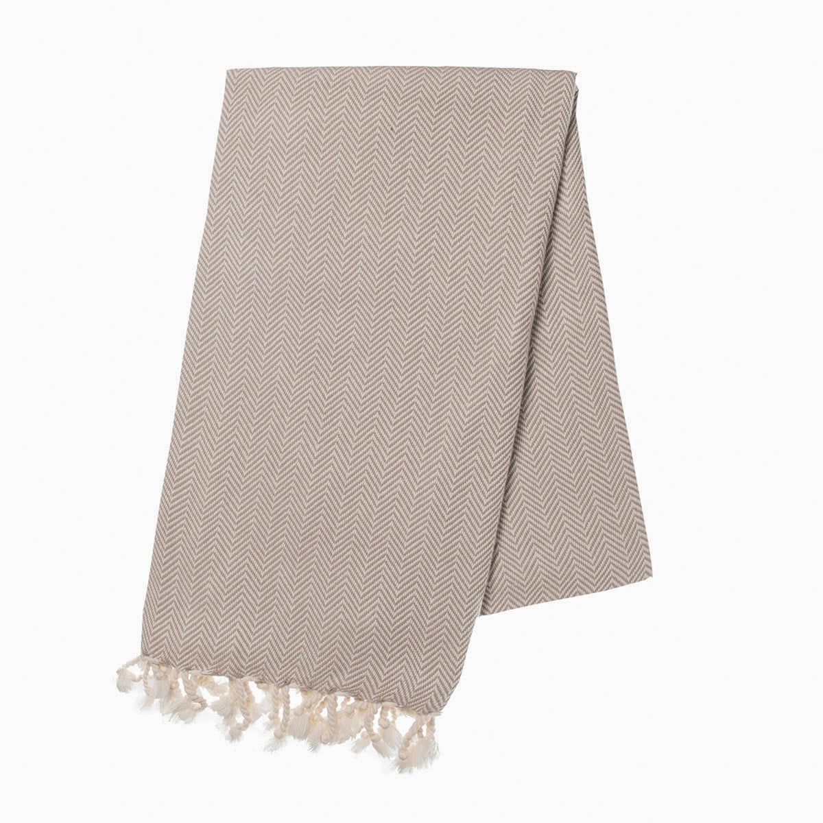 Zigzag Peshtemal Taupe