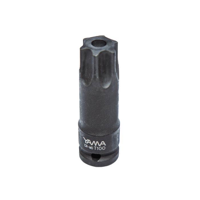 1/2inç T100 CR-MO Altı Köşe Delikli Torx Lokma