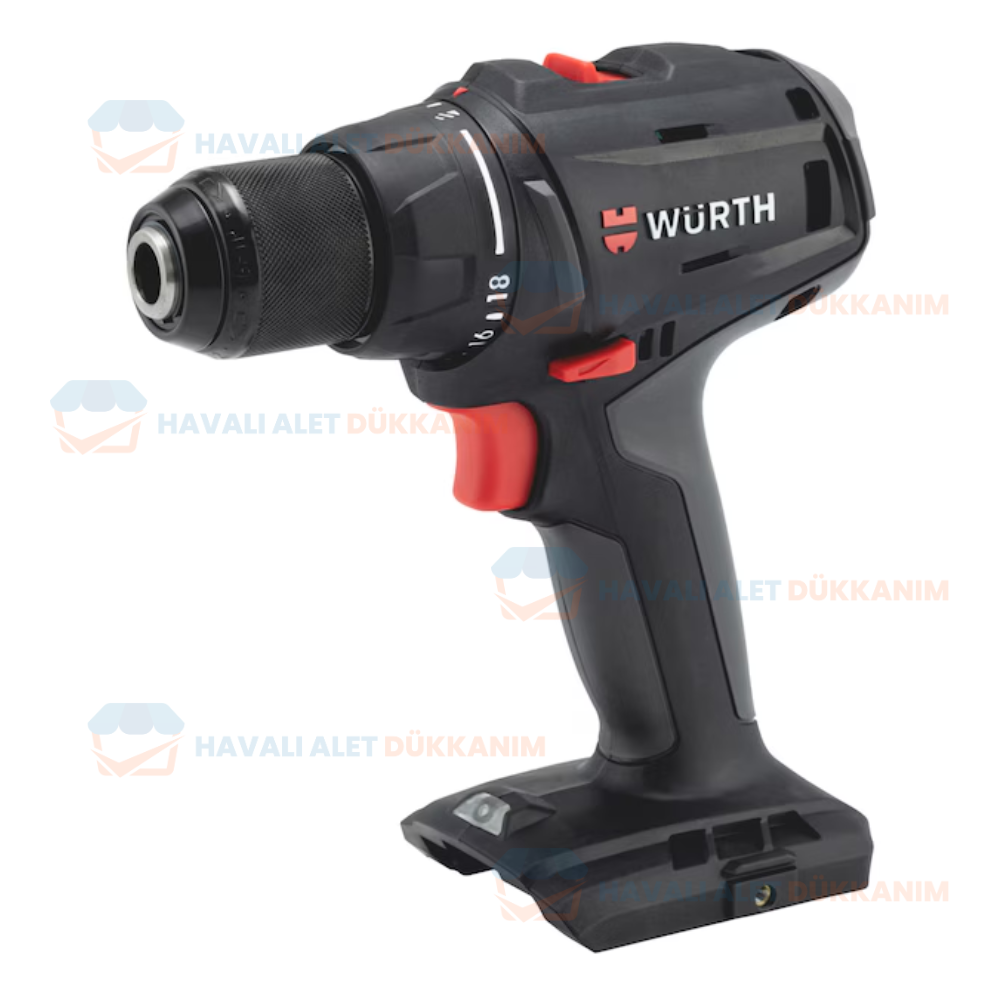 Akülü MatkapWürth 5701427000 Akülü Matkap ve Vidalama Makinesi Bataryasız