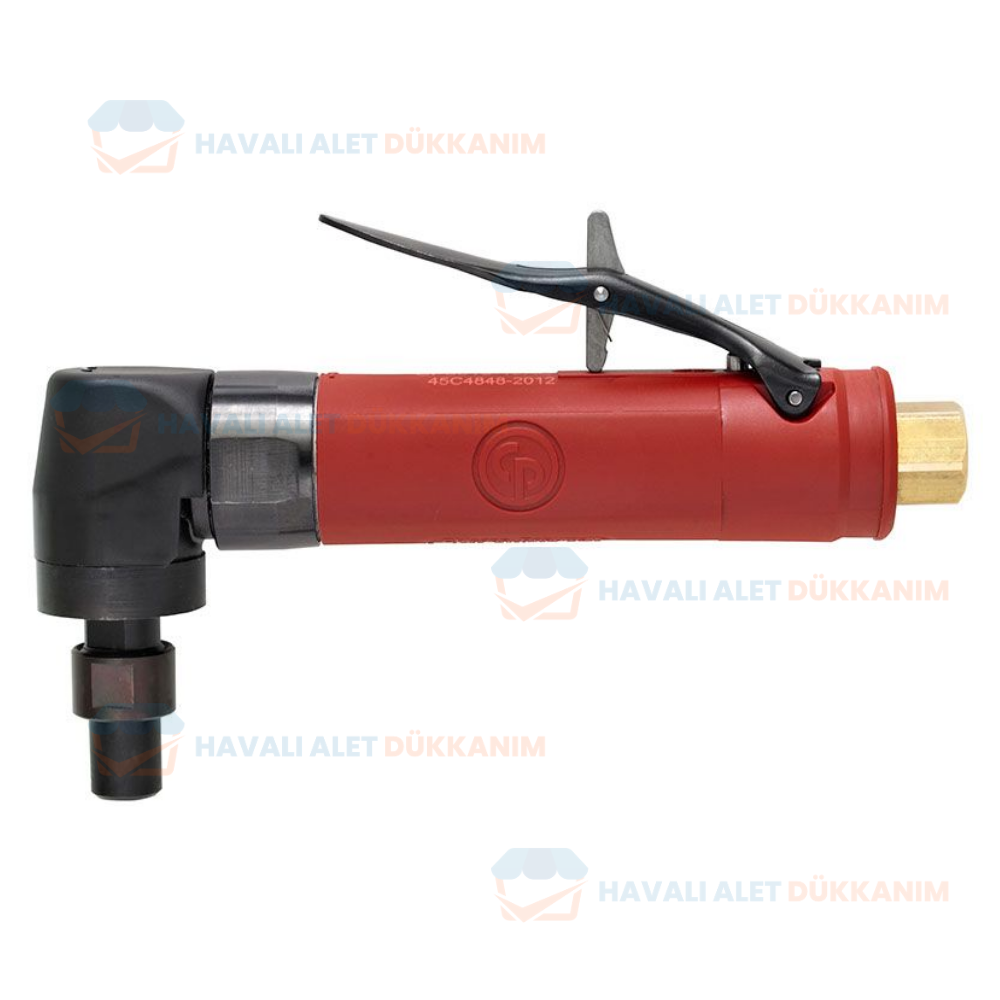 Chicago Pneumatic CP3019-20AC CNOMO Havalı Açılı Kalıpçı Taşlama Makinesi 1/4