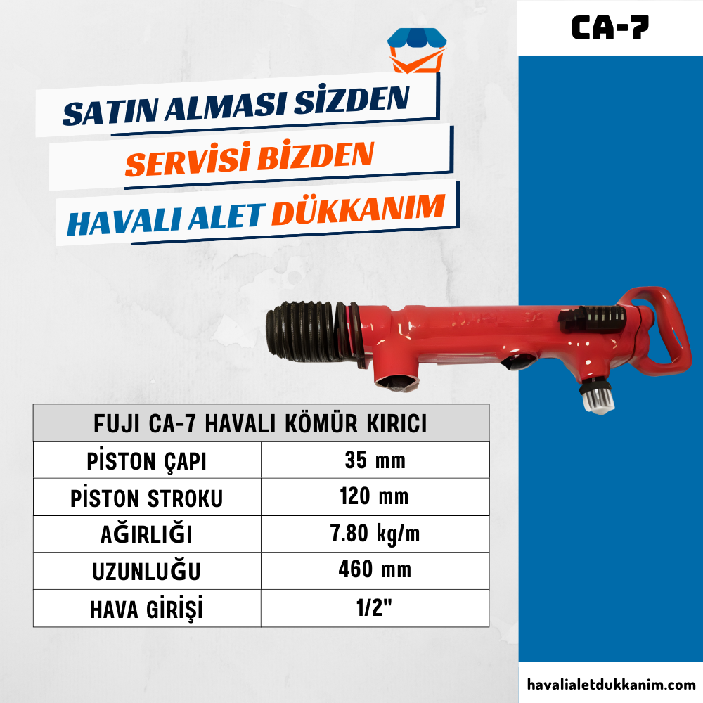 Havalı MatkapFUJI CA-7 Havalı Kömür Kırıcı