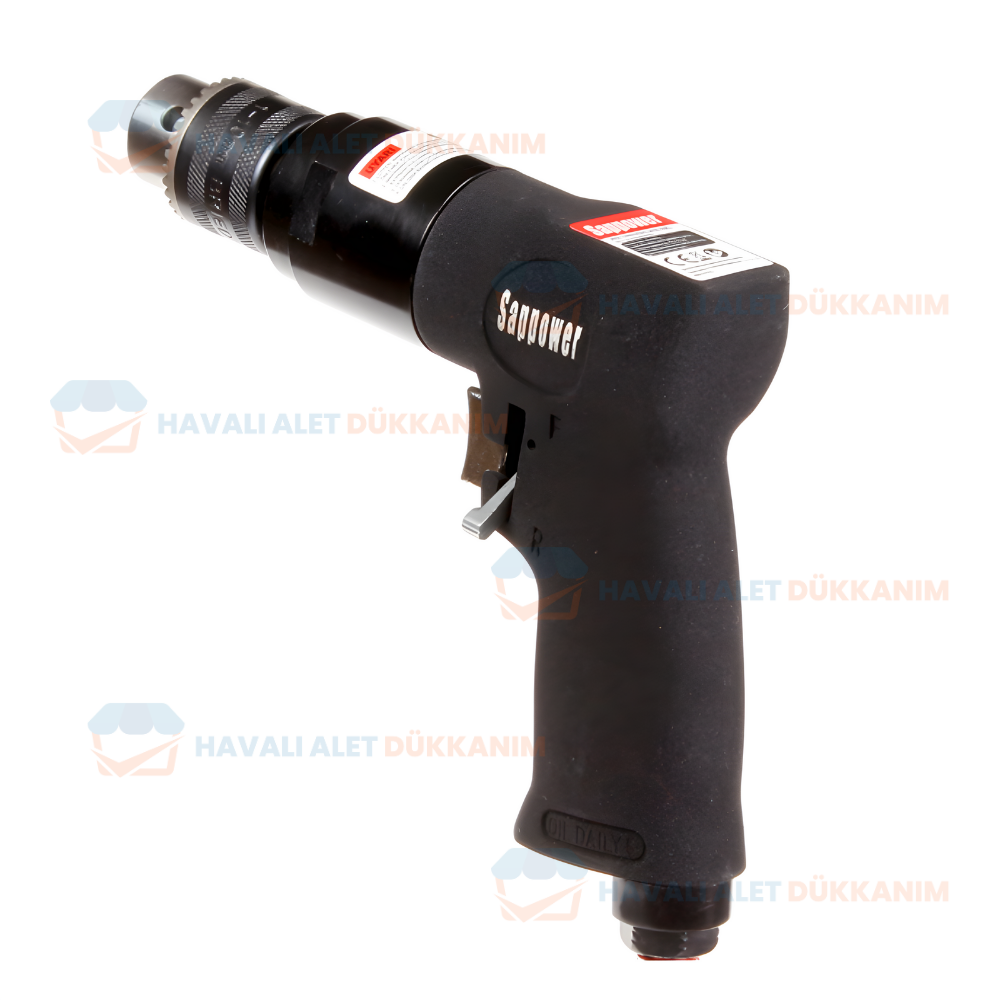 Havalı MatkapSAPPOWER D10-1 Havalı Matkap 10 mm Sağ-Sol