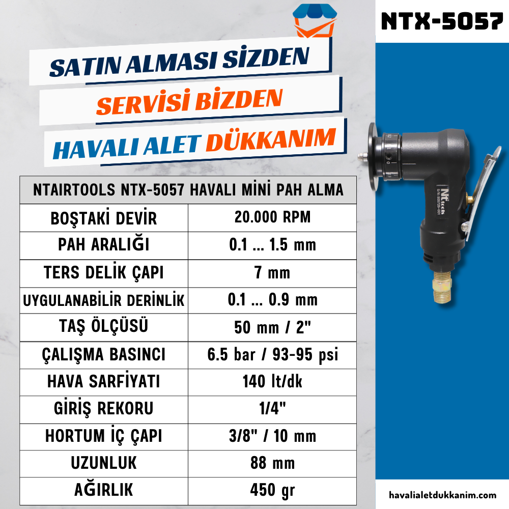Havalı Mini Pah Alma