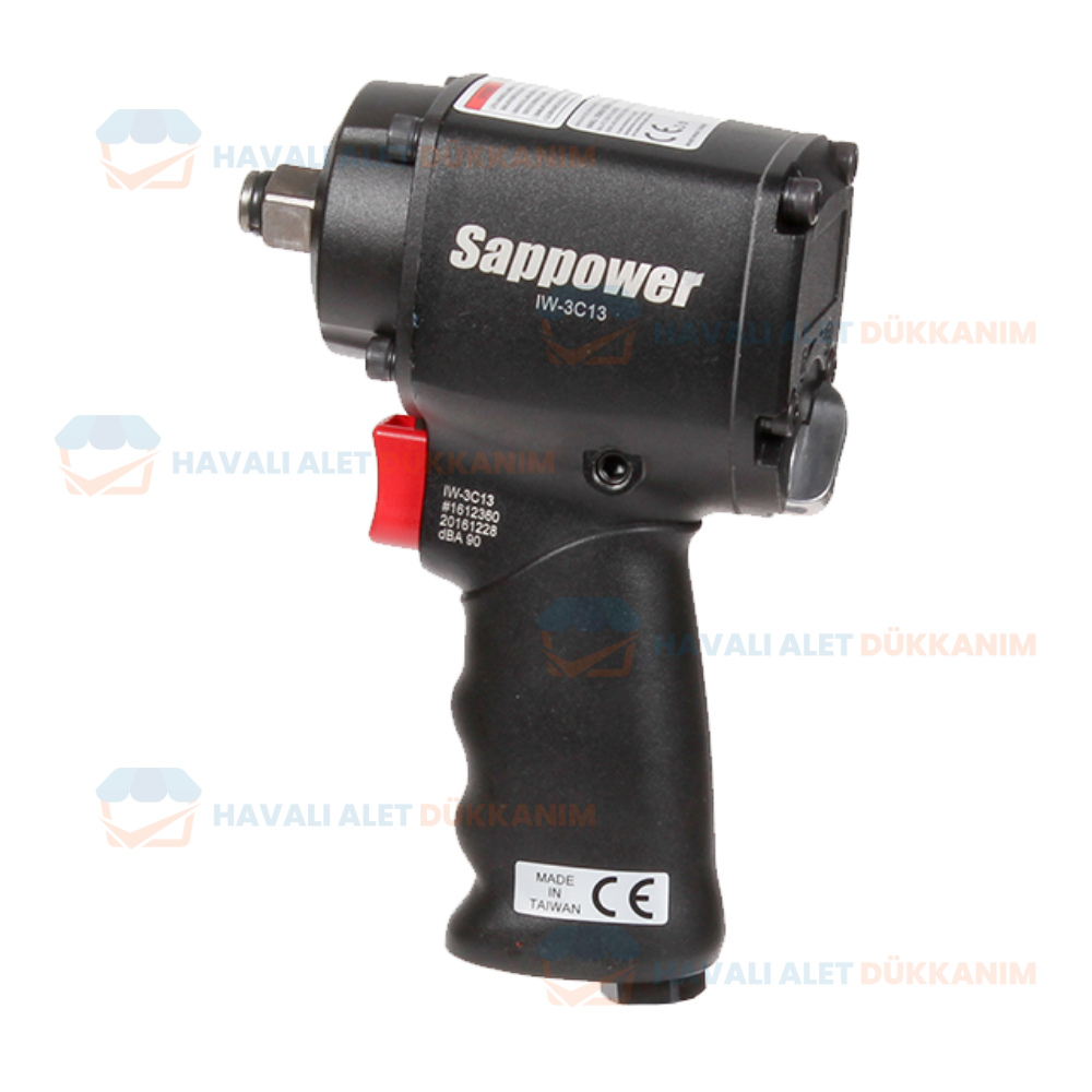 Havalı Somun Sıkma ve SökmeSAPPOWER IW-3C13 Havalı Somun Sıkma-Sökme 1/2