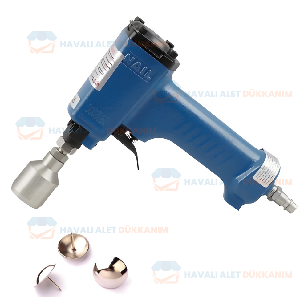Havalı Zımba ve Çivi Çakma TabancasıNAIL TD25 Havalı Kabara Çivi Tabancası Set