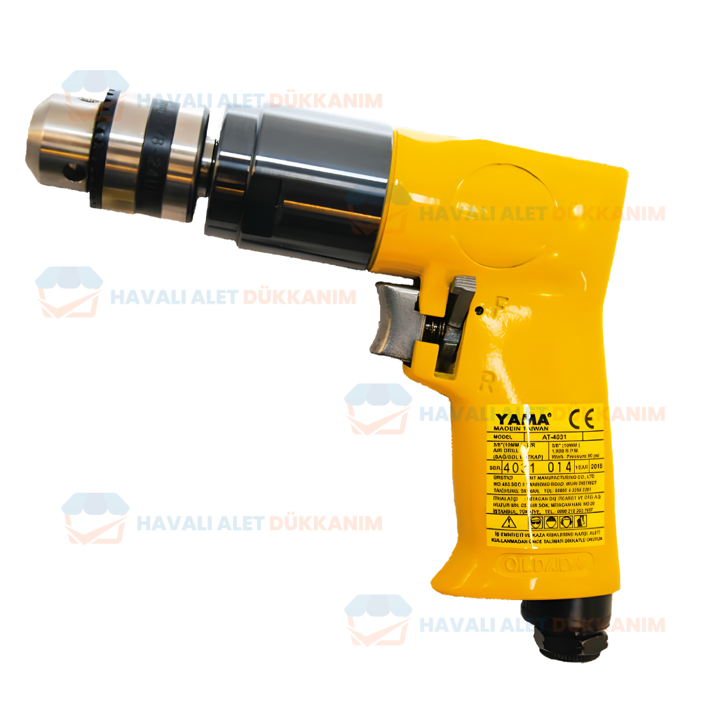 Kategorisiz10 mm. 1800 RPM Kabzalı Havalı Matkap