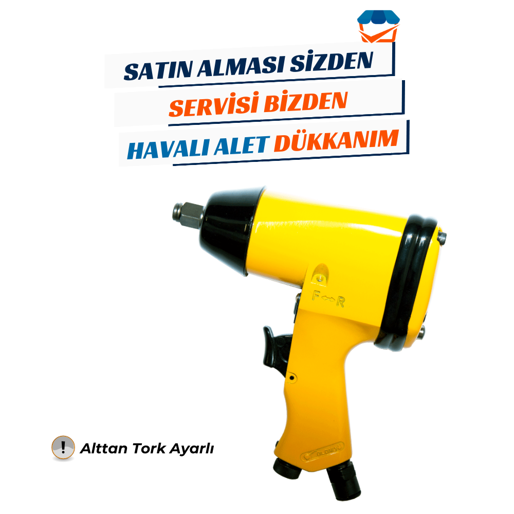 Kategorisiz1/2inç 32 kg. 7000 RPM Kabzalı Havalı Somun Sökme