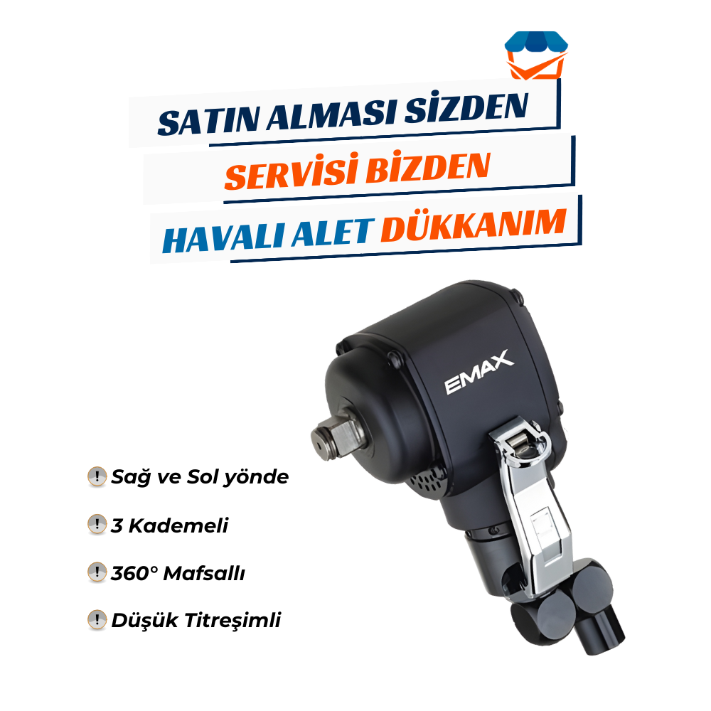 Kategorisiz1/2inç 62 kg.8500 RPM 360Derece Mini SomunSökme