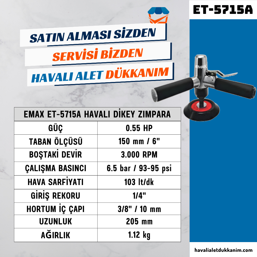 Kategorisiz150 mm. Havalı Dikey Zımpara