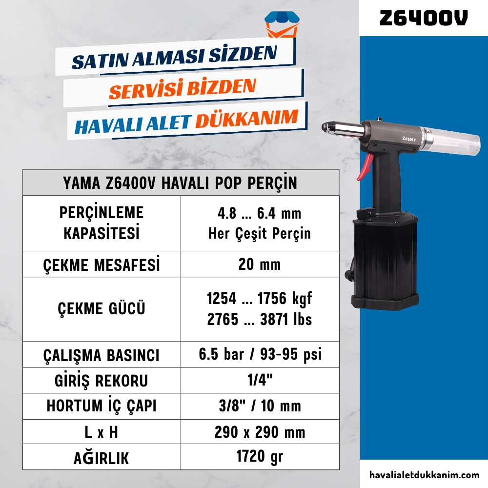 Kategorisiz6.4 mm. Vakumlu Pop Perçin Pensi