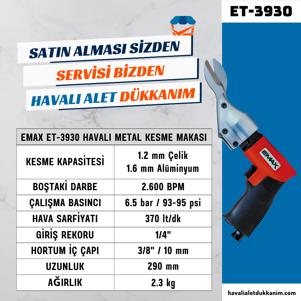 KategorisizHavalı Metal Kesme Makası