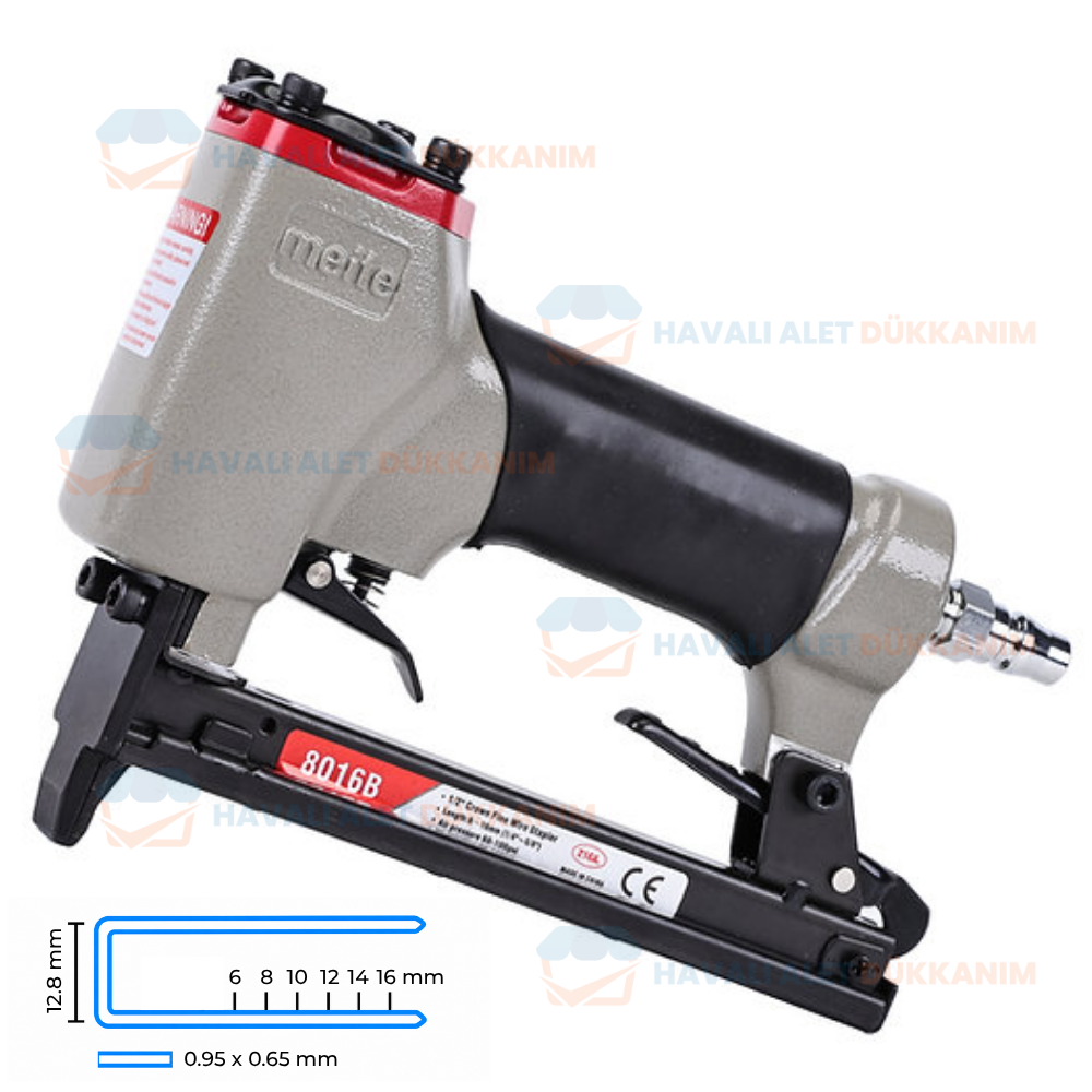Meite YATM-8016B Havalı Zımba Çakma Tabancası 6-16 mm