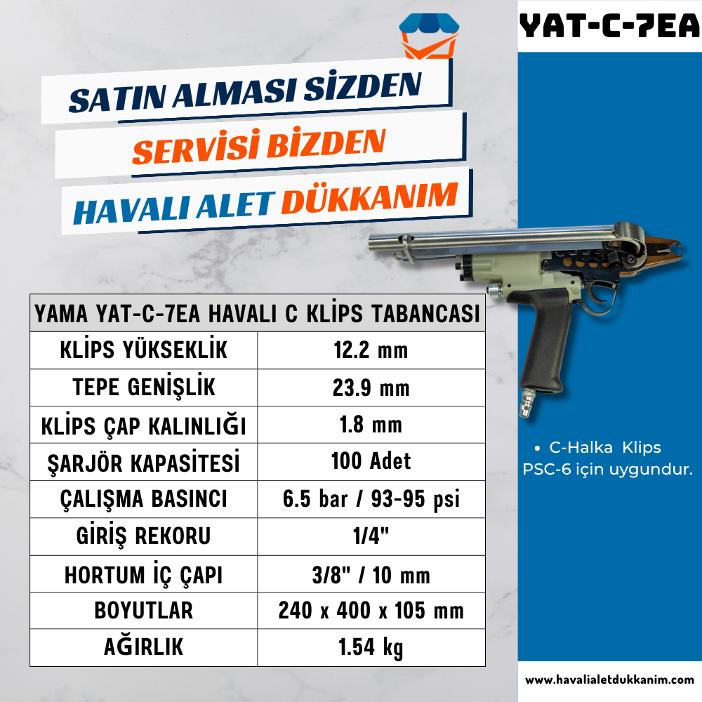 Zımba Klips Tabancası