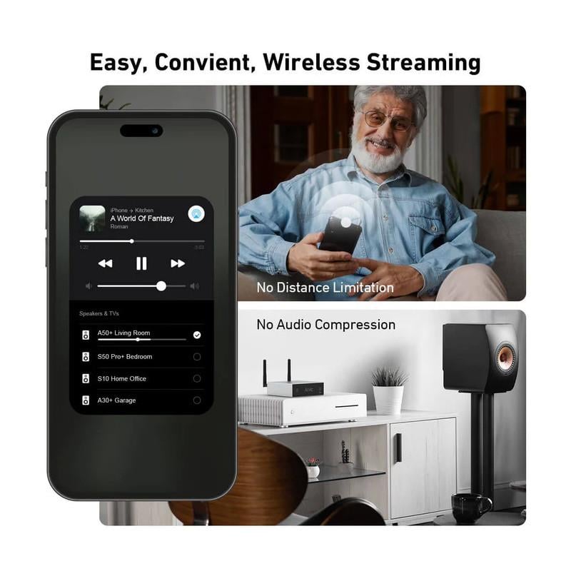 Arylic A50+ 50W x 2 Streaming Amplifier