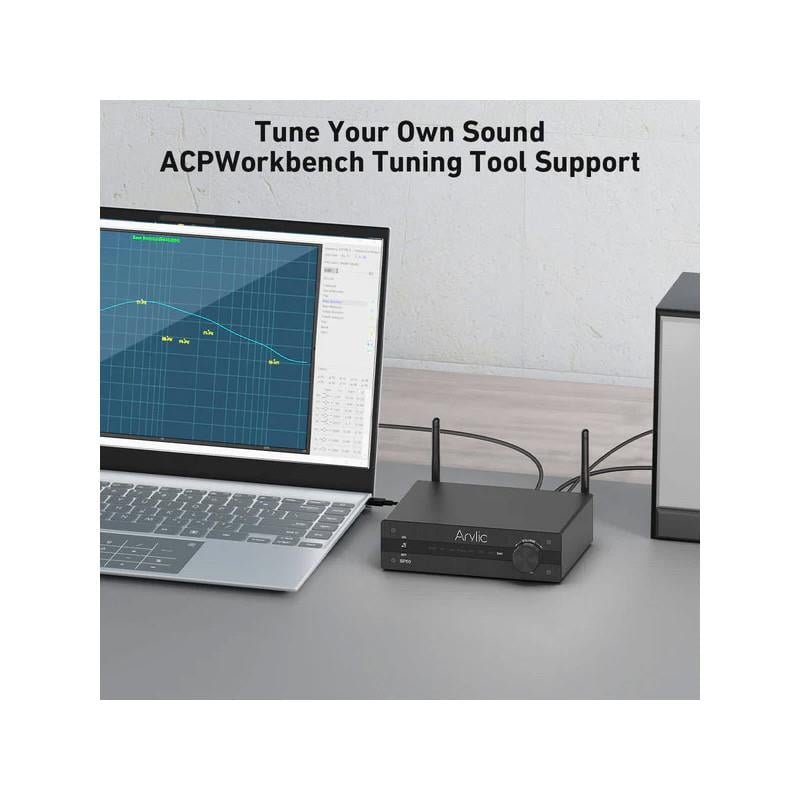 Arylic BP50 Bluetooth Preamplifier With ESS ES9023P DAC