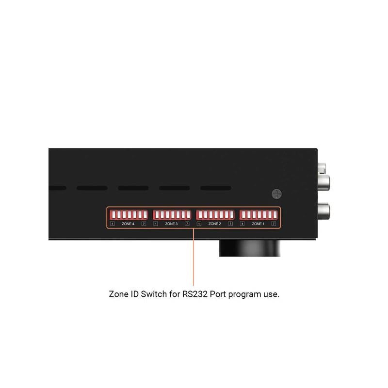 Arylic H400 4-Zone Multiroom Streaming Preamplifier