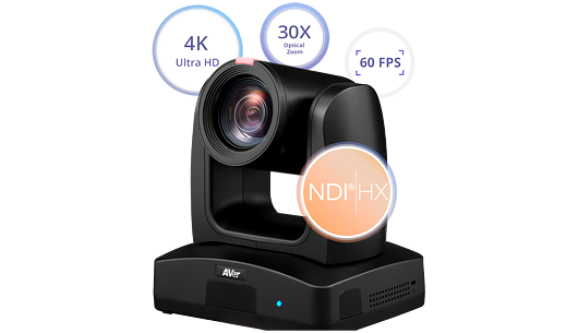 Aver TR335N AI Otomatik İzlemeli NDI®|HX PTZ Kamera