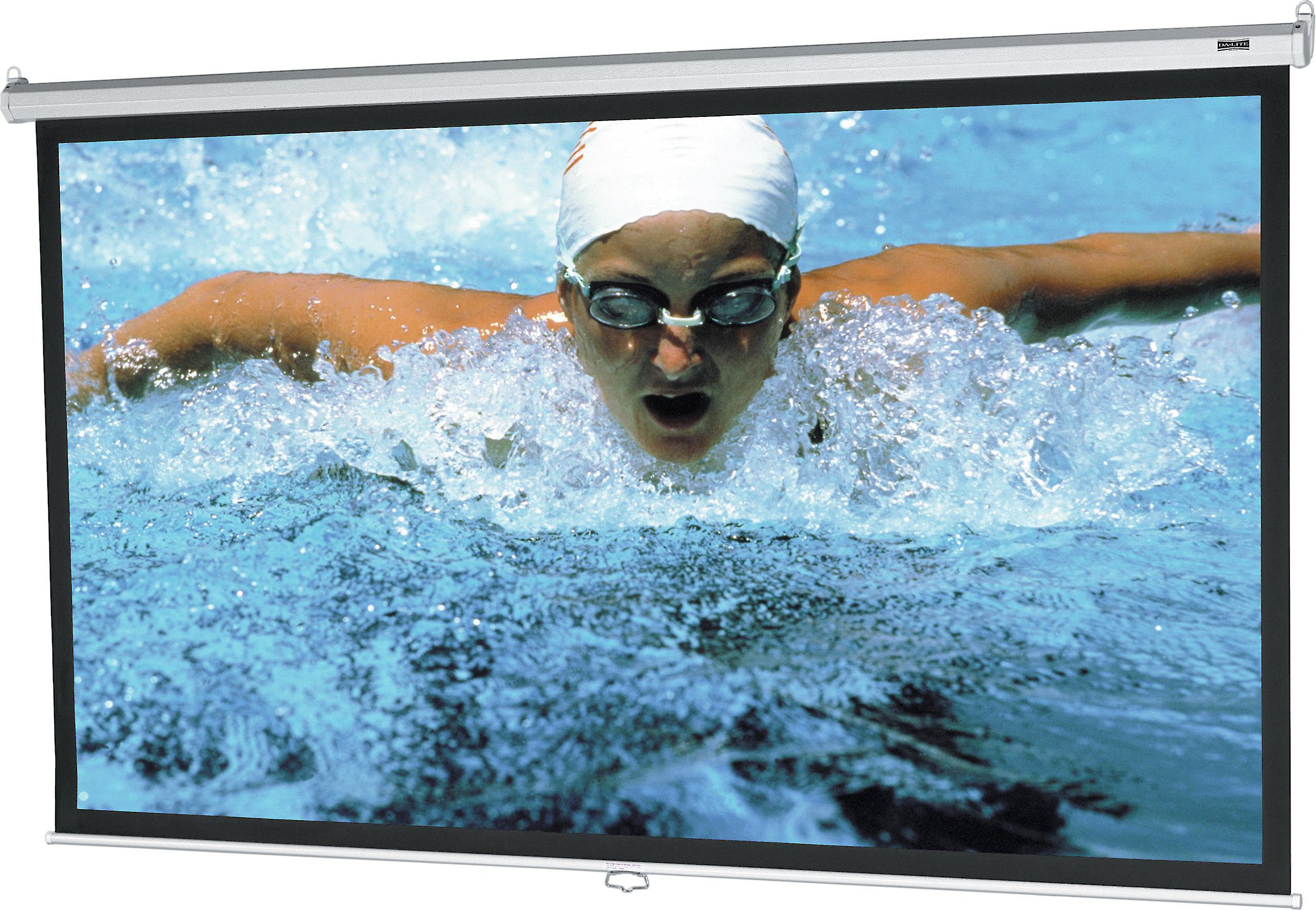 DA-LİTE STORLU MODEL B 234x146 (109'') 16:10 FORMATLI DÜNYA'NIN EN İYİ PERDESİ 240x200 Kasa