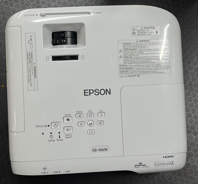 Epson EB‑982W 4.200 lümen WXGA 3LCD Projeksiyon