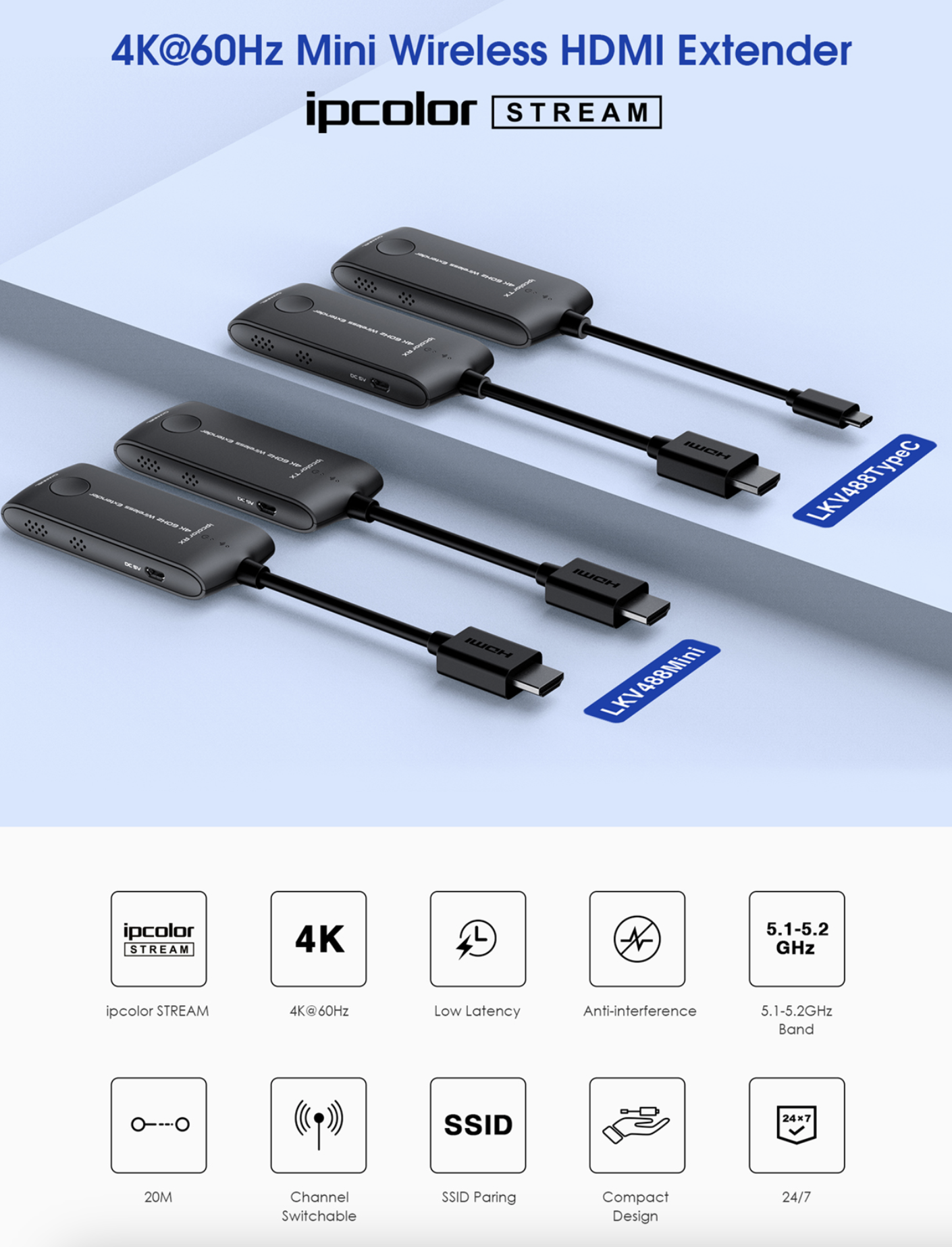 LENKENG LKV488Type-C