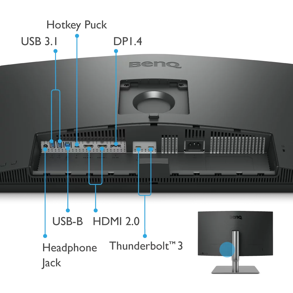 PD2725U｜27 inç 4K UHD P3 Thunderbolt 3 Mac® Uyumlu Tasarımcı Monitör