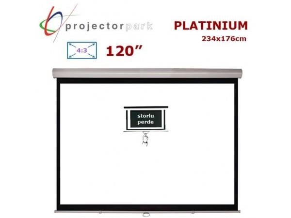 PROJECTORPARK Platinium 234 x 176 cm 4:3 120