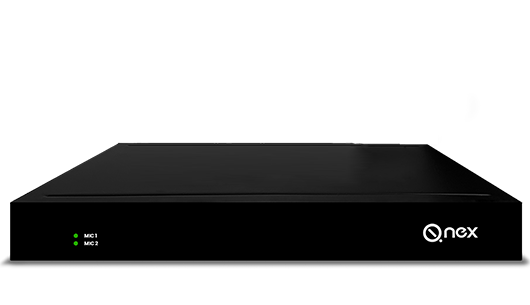 Q-NEX NMP 221-R-CU Ağ Bağlantılı Medya İşlemcisi