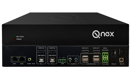 Q-NEX NPS100 Ağ Bağlantılı Sunum Değiştirici