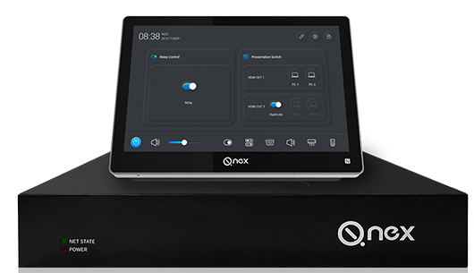 Q-NEX NPS100 Ağ Bağlantılı Sunum Değiştirici