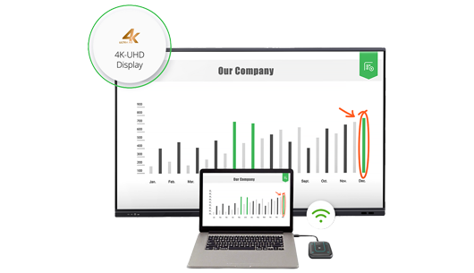Vivitek QL400 LauncherPlus Kablosuz Görüntü Aktarıcı