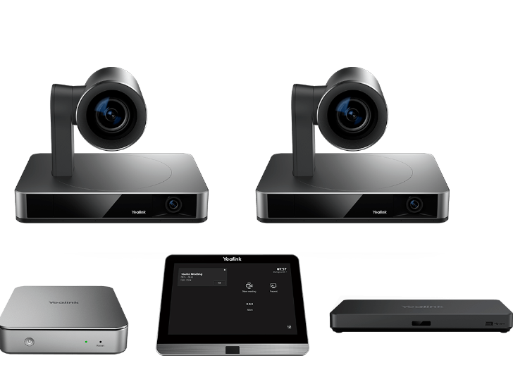 Yealink MVC960 Teams Uyumlu Video Konferans Sistemi Büyük Odalar ve Konferans Salonları için