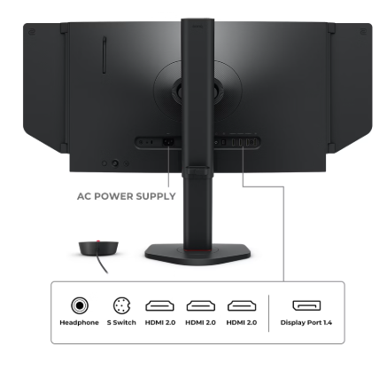 ZOWIE XL2566X+ Yeni Hızlı TN 400Hz DyAc 2 Espor Oyun Monitörü
