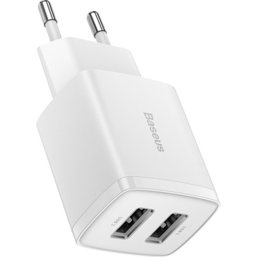 BASEUS 2U 10.5W COMPACT ADAPTÖR