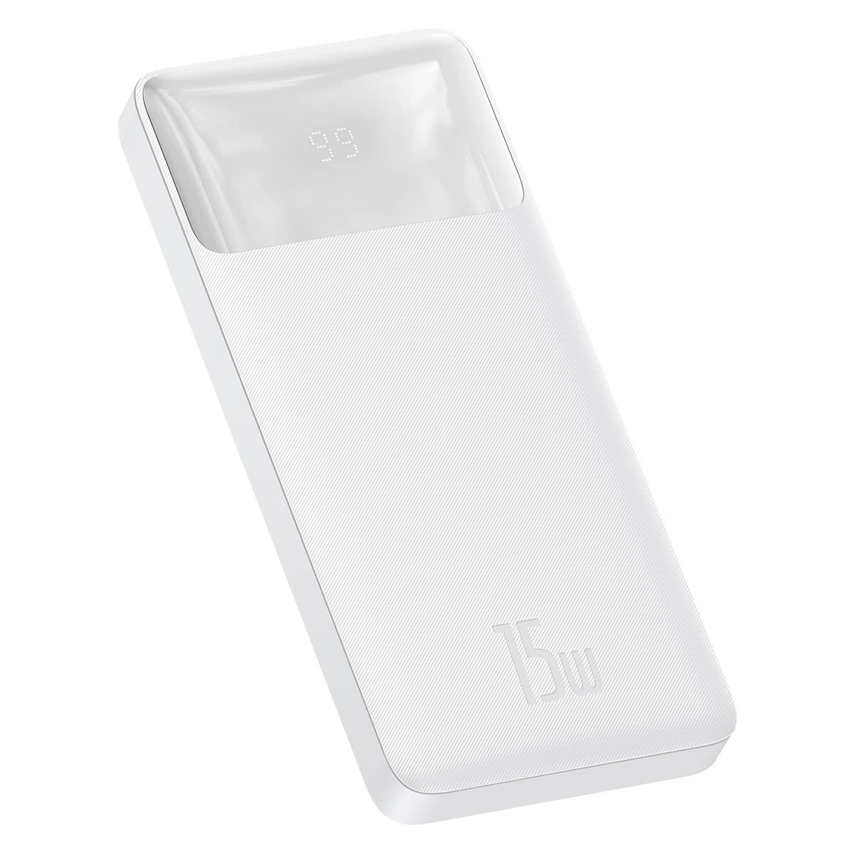 Baseus Bipow 10000mAh 15W Dijital Ekranlı Powerbank | Type-C & USB Çıkışlı Taşınabilir Şarj Cihazı