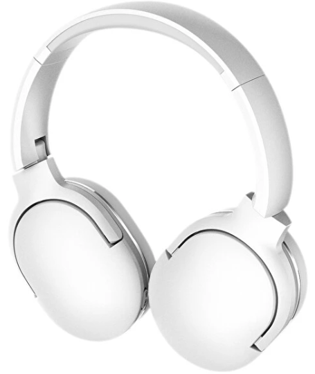 Baseus Encok D02 Pro Beyaz Bluetooth Kulak Üstü Kulaklık