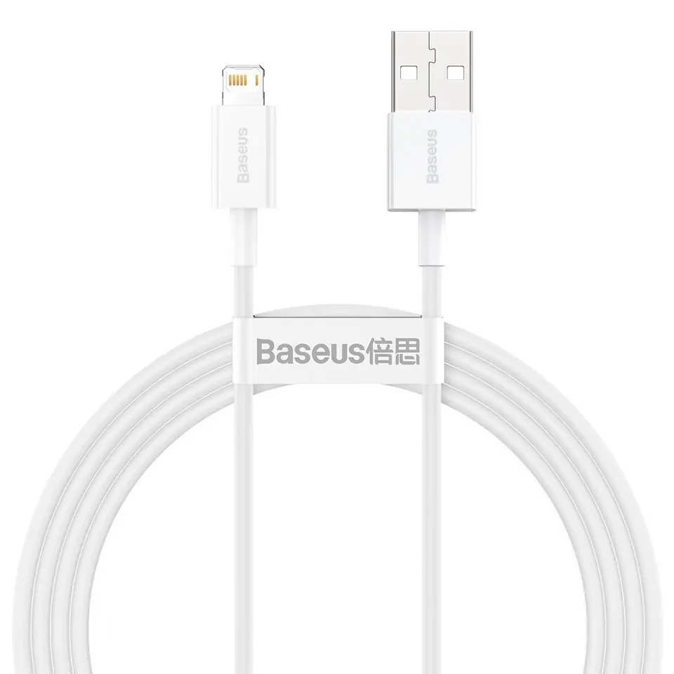 Baseus Superior USB to Lightning Şarj Kablosu | 2.4A Hızlı Şarj | iPhone & iPad Uyumlu