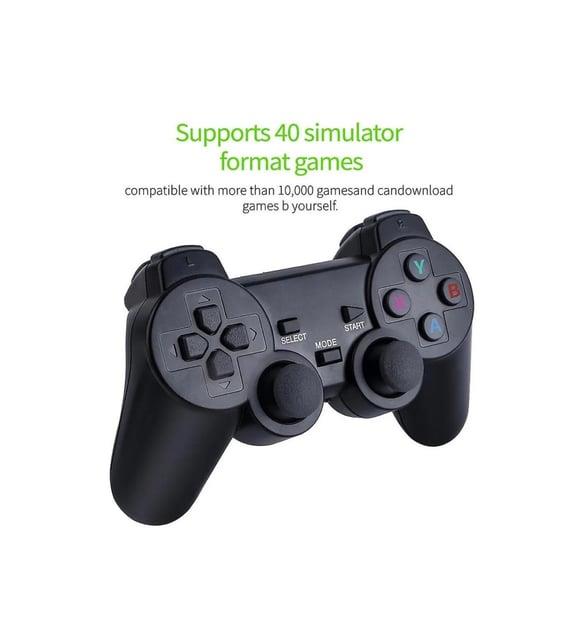 Gaming Atari Kablosuz Çift Kollu Retro 2000 Oyun 2.4G Game Stick 32 GB Hafızalı