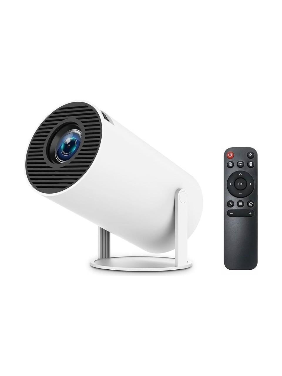 HY300 Taşınabilir Sinema Projektörü Ev Sineması Bluetooth Android 11 Akıllı Projeksiyon Wifi 720P