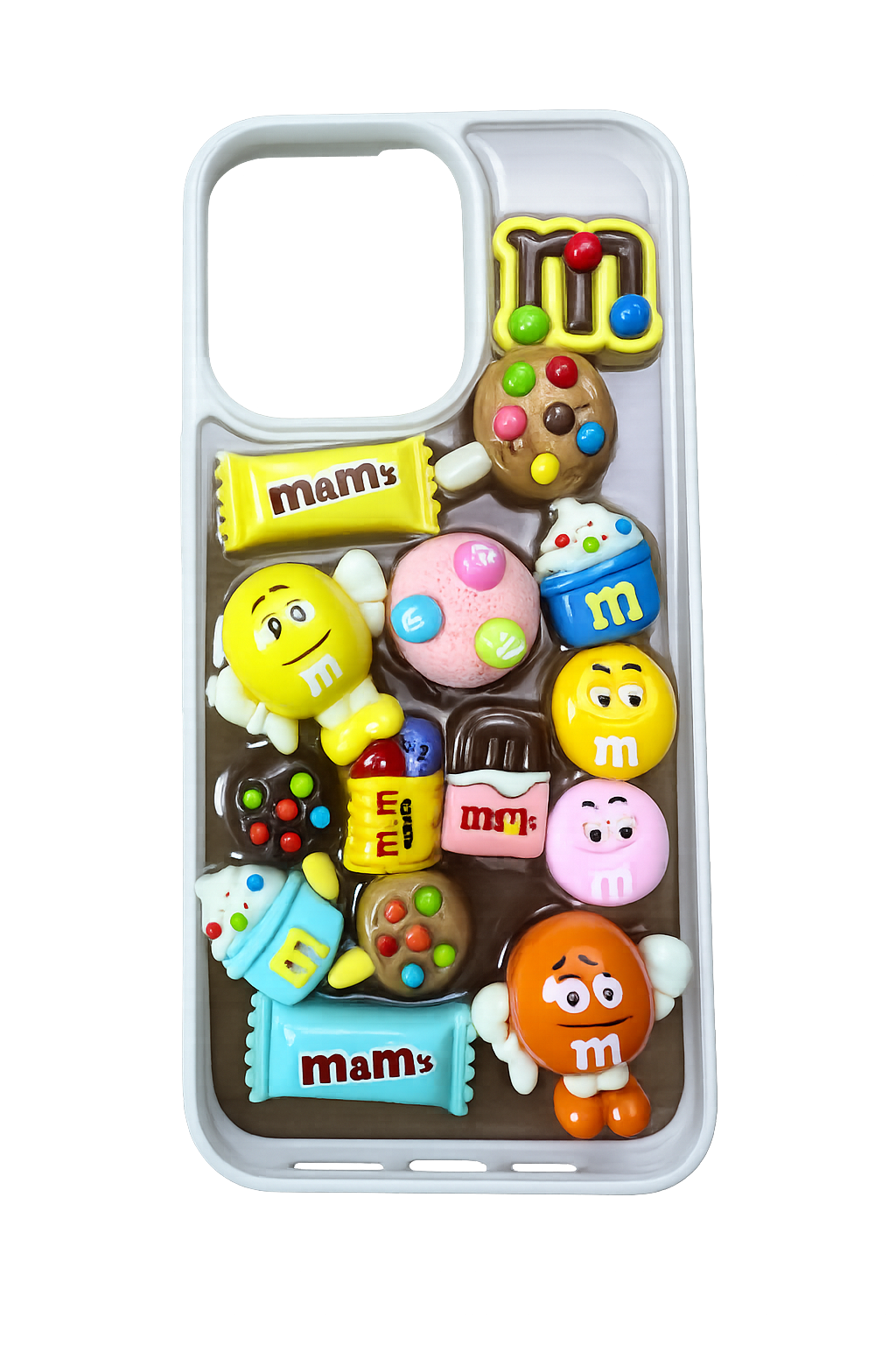 iPhone  3D M&M Karakterli Telefon Kılıfı
