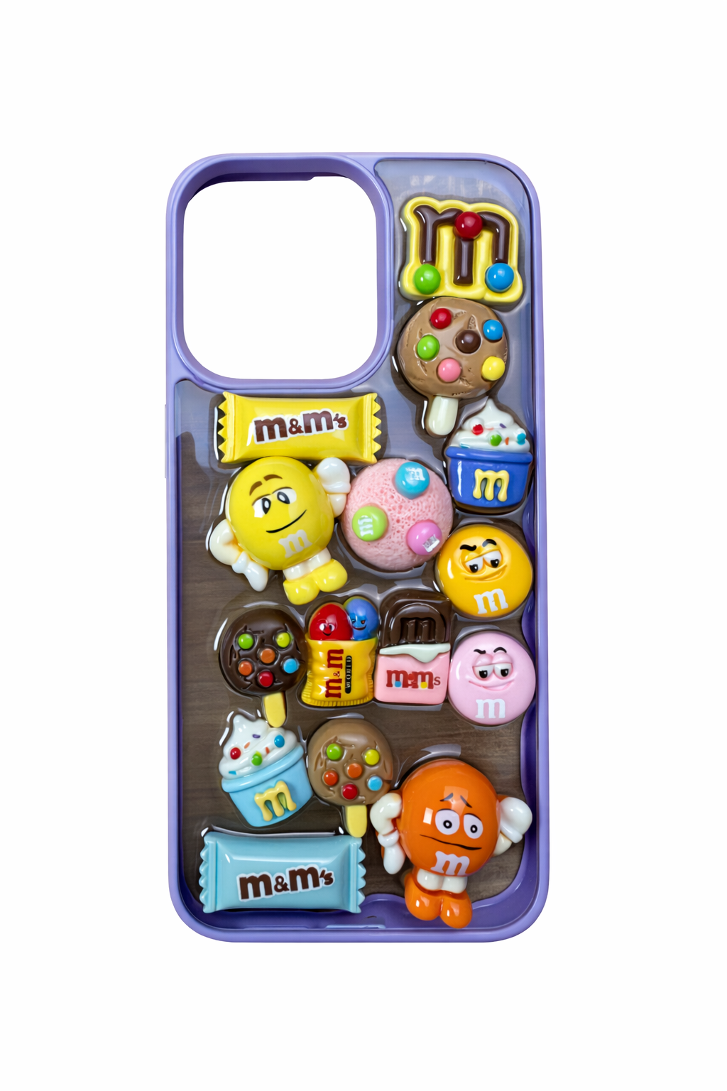 iPhone  3D M&M Karakterli Telefon Kılıfı