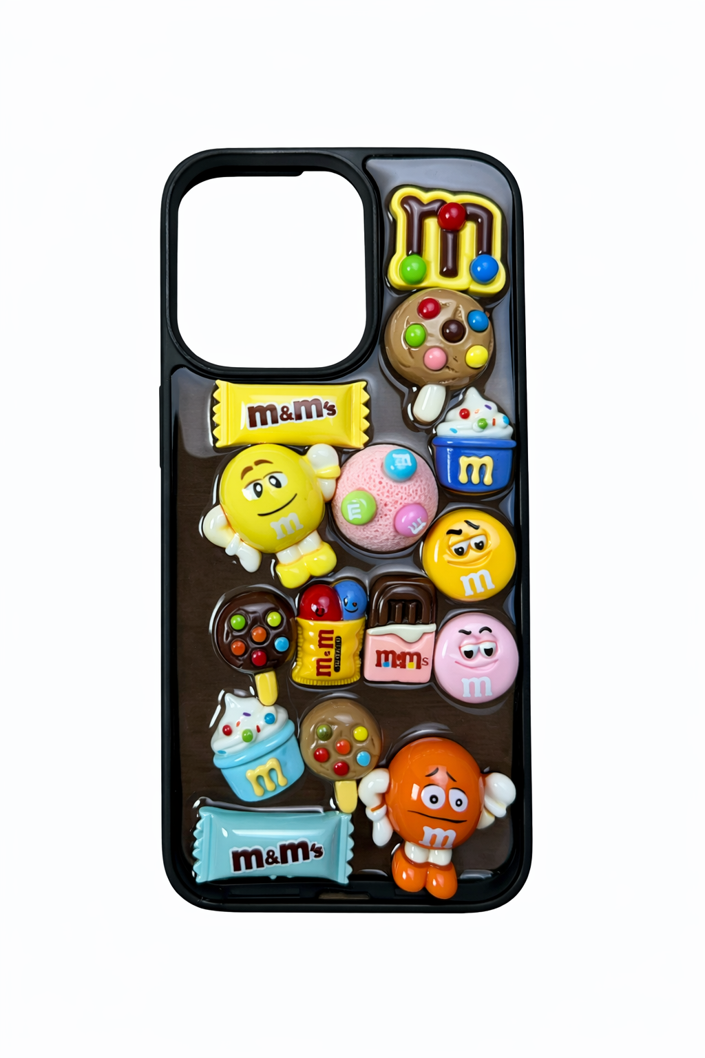 iPhone  3D M&M Karakterli Telefon Kılıfı