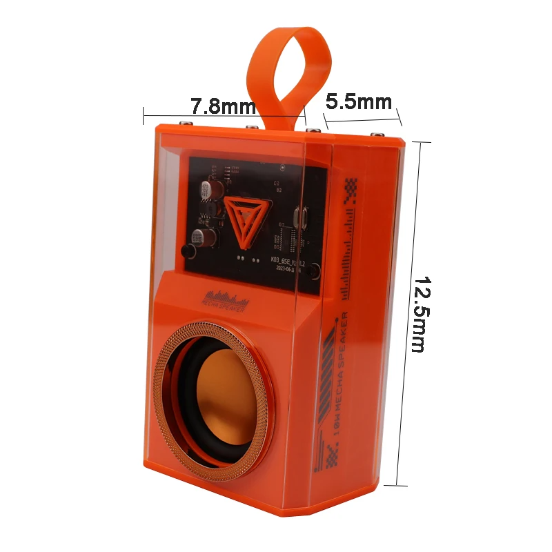 K3 Mecha Speaker 10W Bluetooth 5.3 Hoparlör | RGB Tasarım ve Derin Bas Teknolojisi