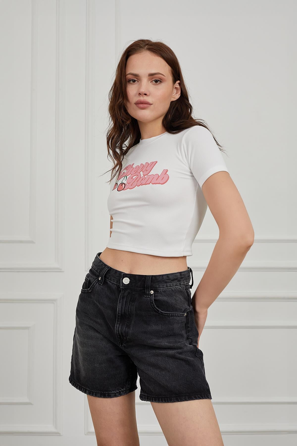 Cherry Crop Tshirt